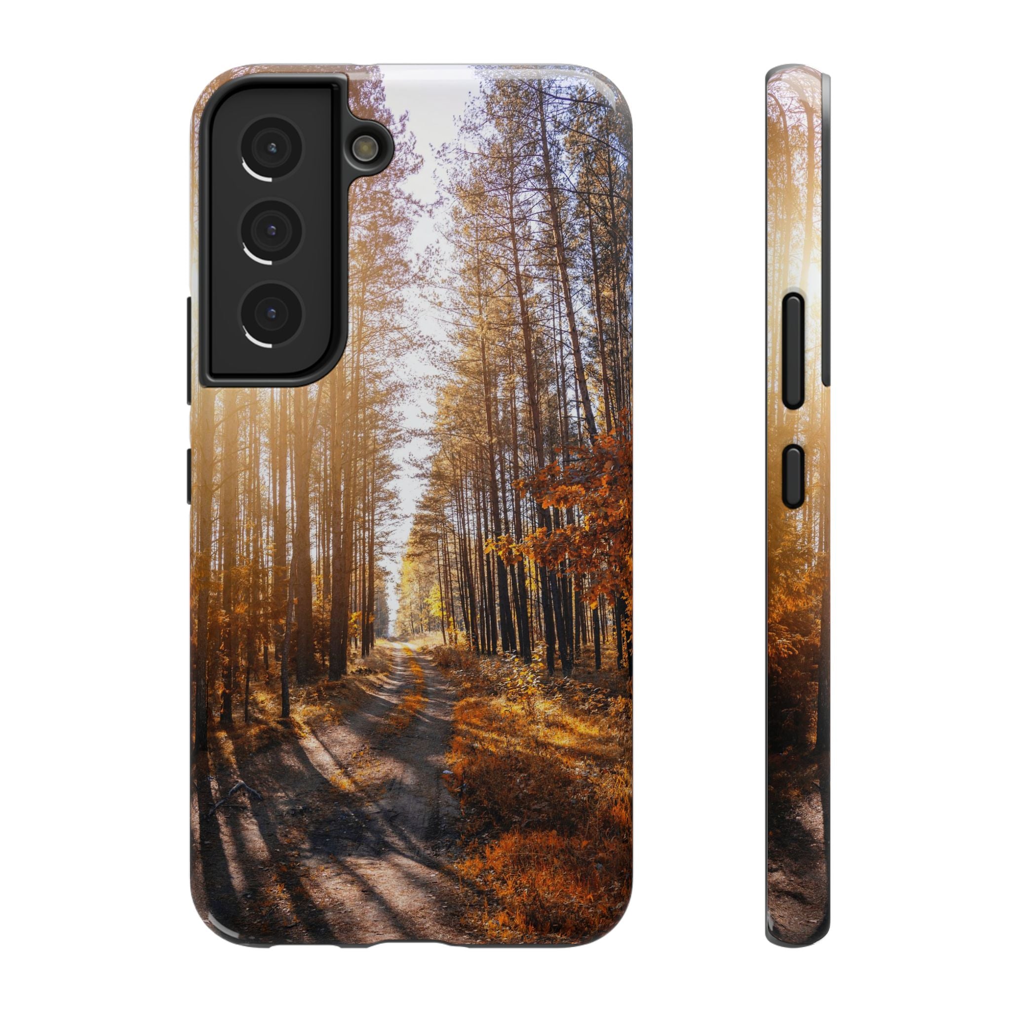 Autumn Forest Way - Impact Guard Samsung Galaxy Case