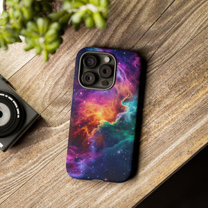 Celestial Aurora Galaxy - Tough Guard Apple iPhone Case