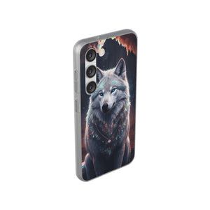 Majestic Guardian Wolf - Flexi Case Samsung Galaxy