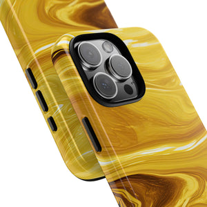 Golden Veil Marble - Tough Guard Apple iPhone Case