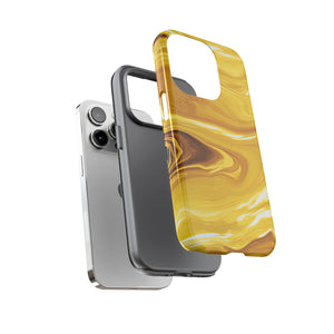 Golden Veil Marble - Tough Guard Apple iPhone Case