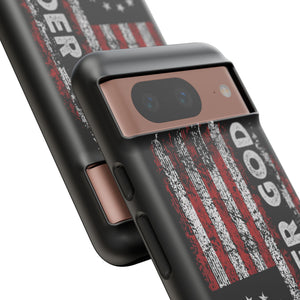 One Nation Under God American Flag - Tough Guard Google Pixel Case
