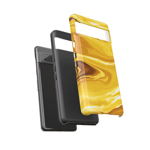 Golden Veil Marble - Tough Guard Google Pixel Case