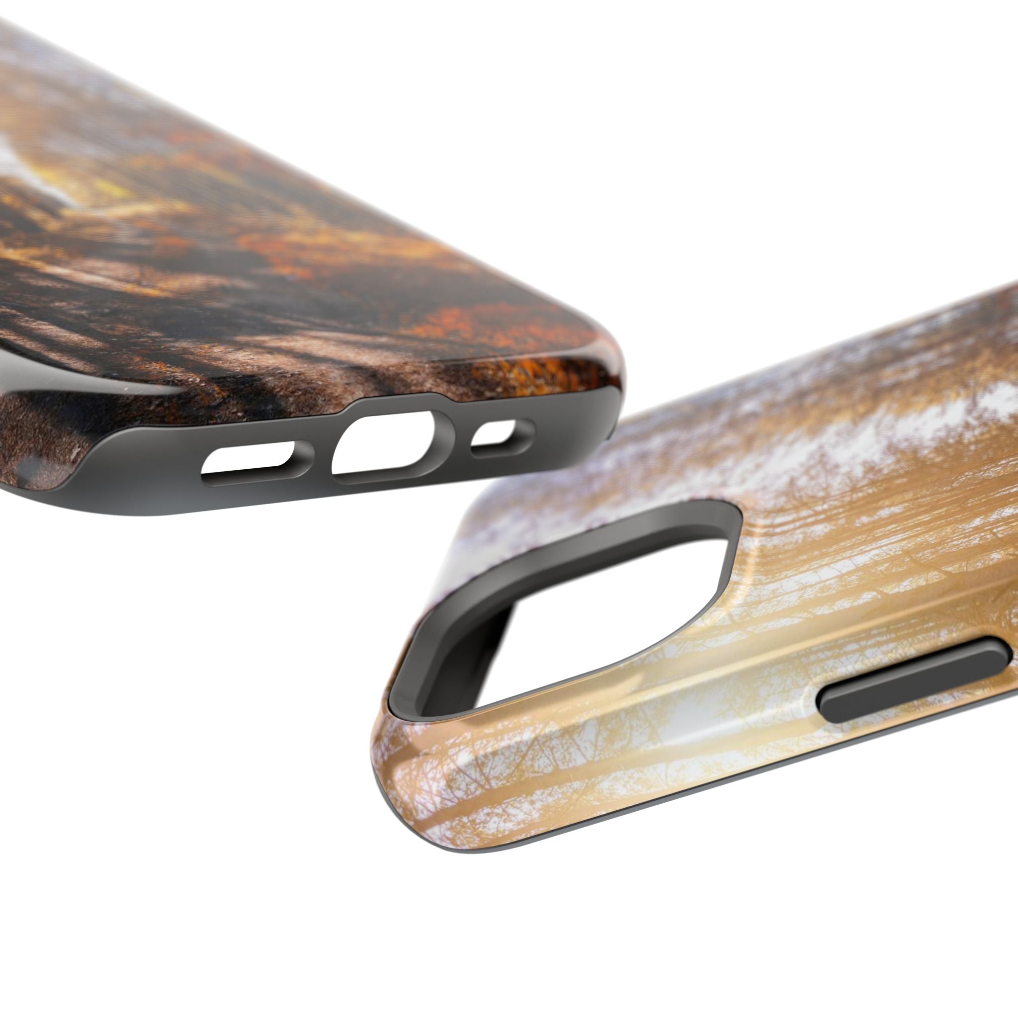 Autumn Forest Way - Magnetic Armor Tough Case Apple iPhone
