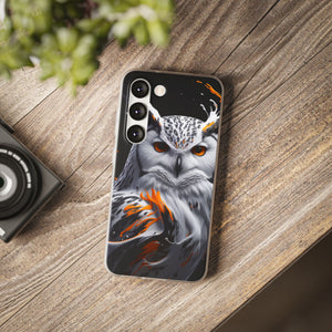 Majestic Mystic Whoo Guardian Owl - Flexi Case Samsung Galaxy Case