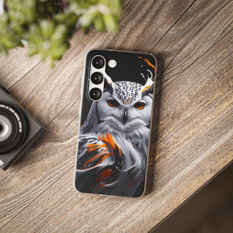 Majestic Mystic Whoo Guardian Owl - Flexi Case Samsung Galaxy Case