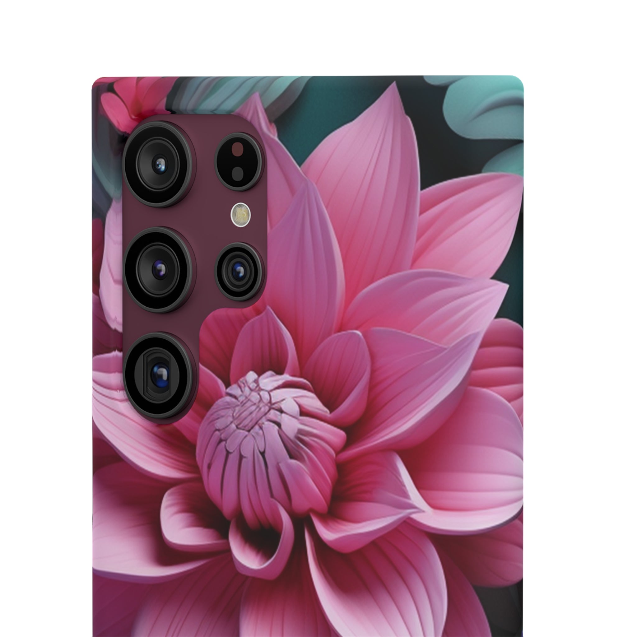 Tropical Pink Flower Snap Case - Samsung Galaxy Case