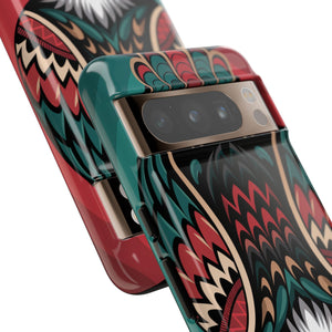 Majestic Haida Native American Owl  - Tough Guard Google Pixel Case