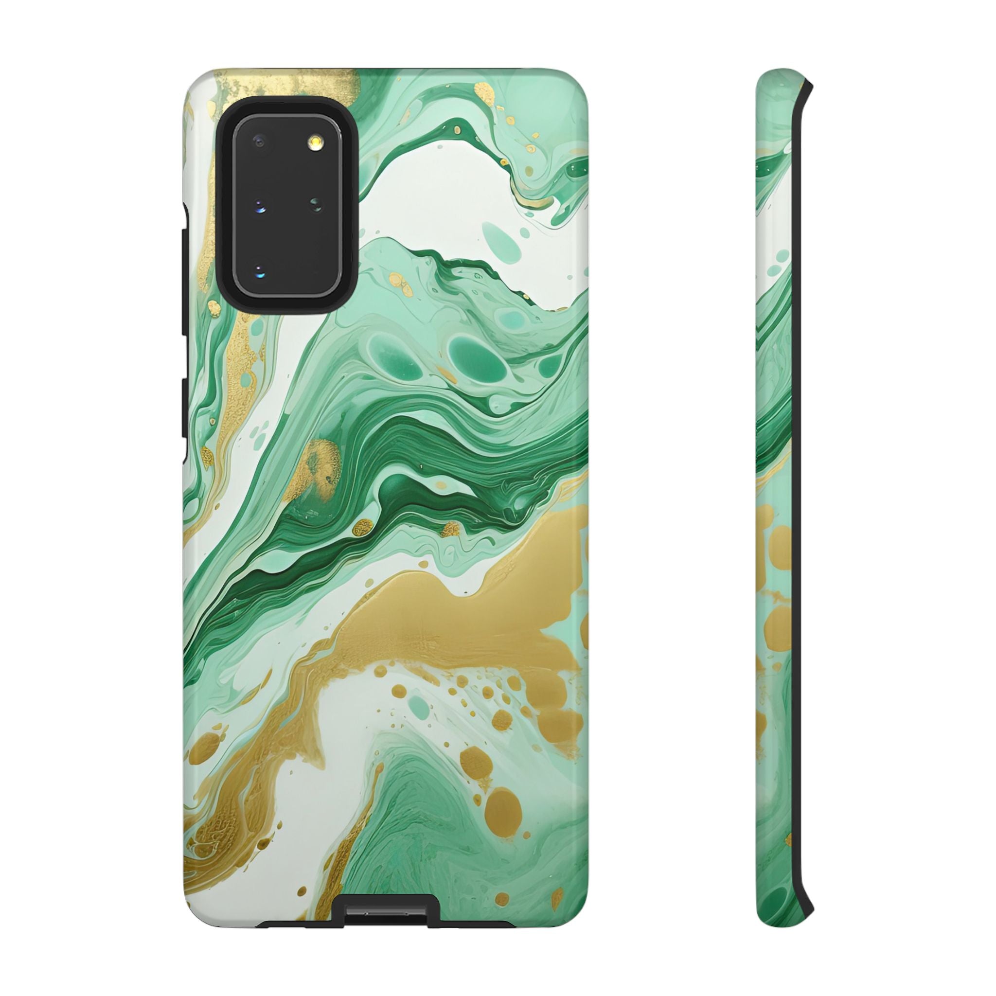 Emerald Gold Marble - Tough Guard Samsung Galaxy Case