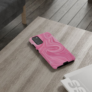 Pink Blush Marble - Tough Guard Samsung Galaxy Case