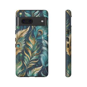 Peacock Feathers - Tough Guard Google Pixel Case