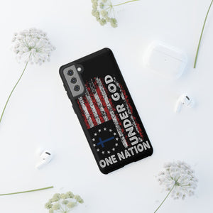 One Nation Under God American Flag - Tough Guard Samsung Galaxy Case