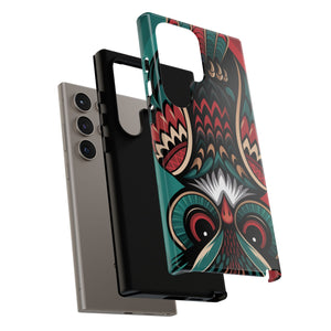 Majestic Haida Native American Owl  - Tough Guard Samsung Galaxy Case