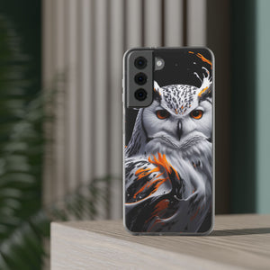 Majestic Mystic Whoo Guardian Owl - Flexi Case Samsung Galaxy Case