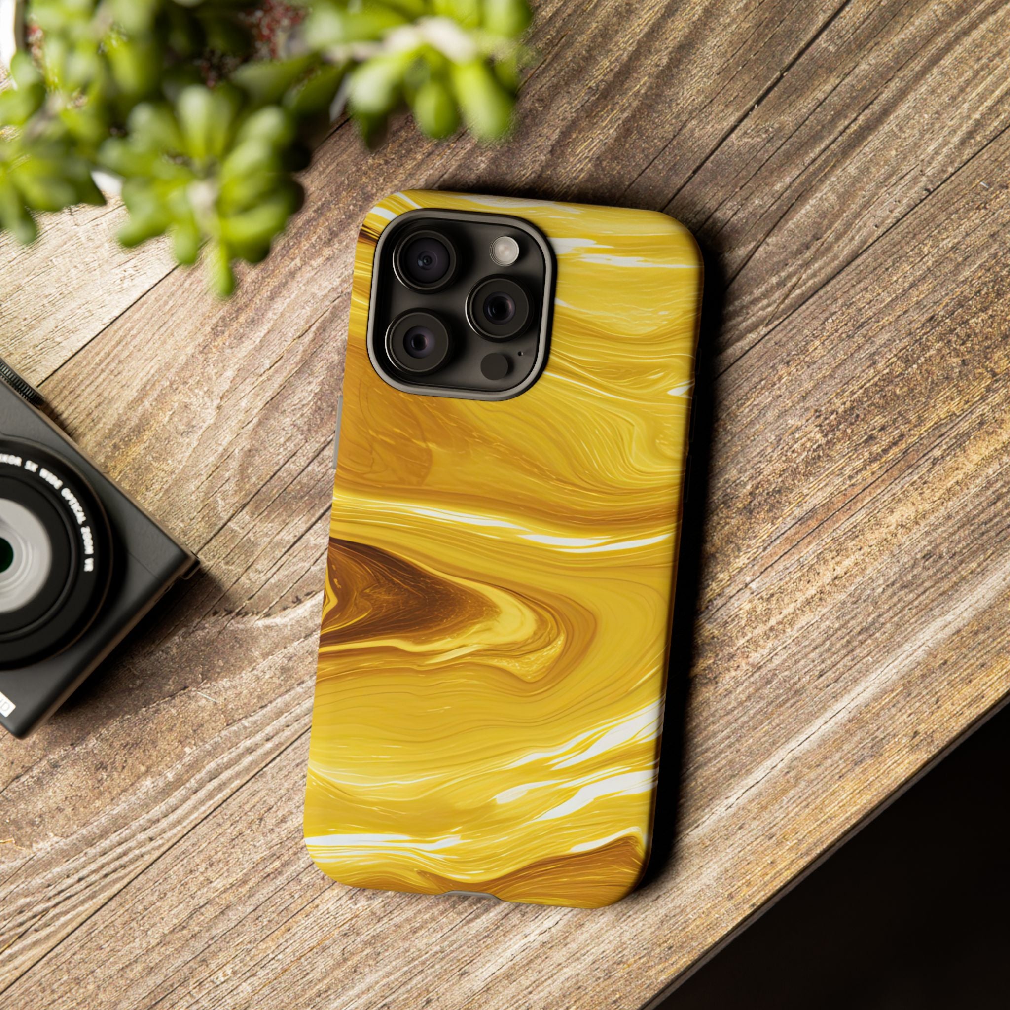 Golden Veil Marble - Tough Guard Apple iPhone Case