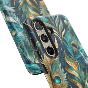 Peacock Feathers - Tough Guard Samsung Galaxy Case