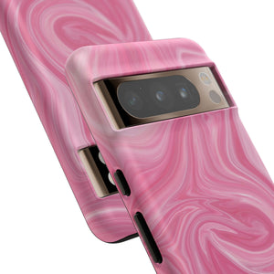 Pink Blush Marble - Tough Guard Google Pixel Case