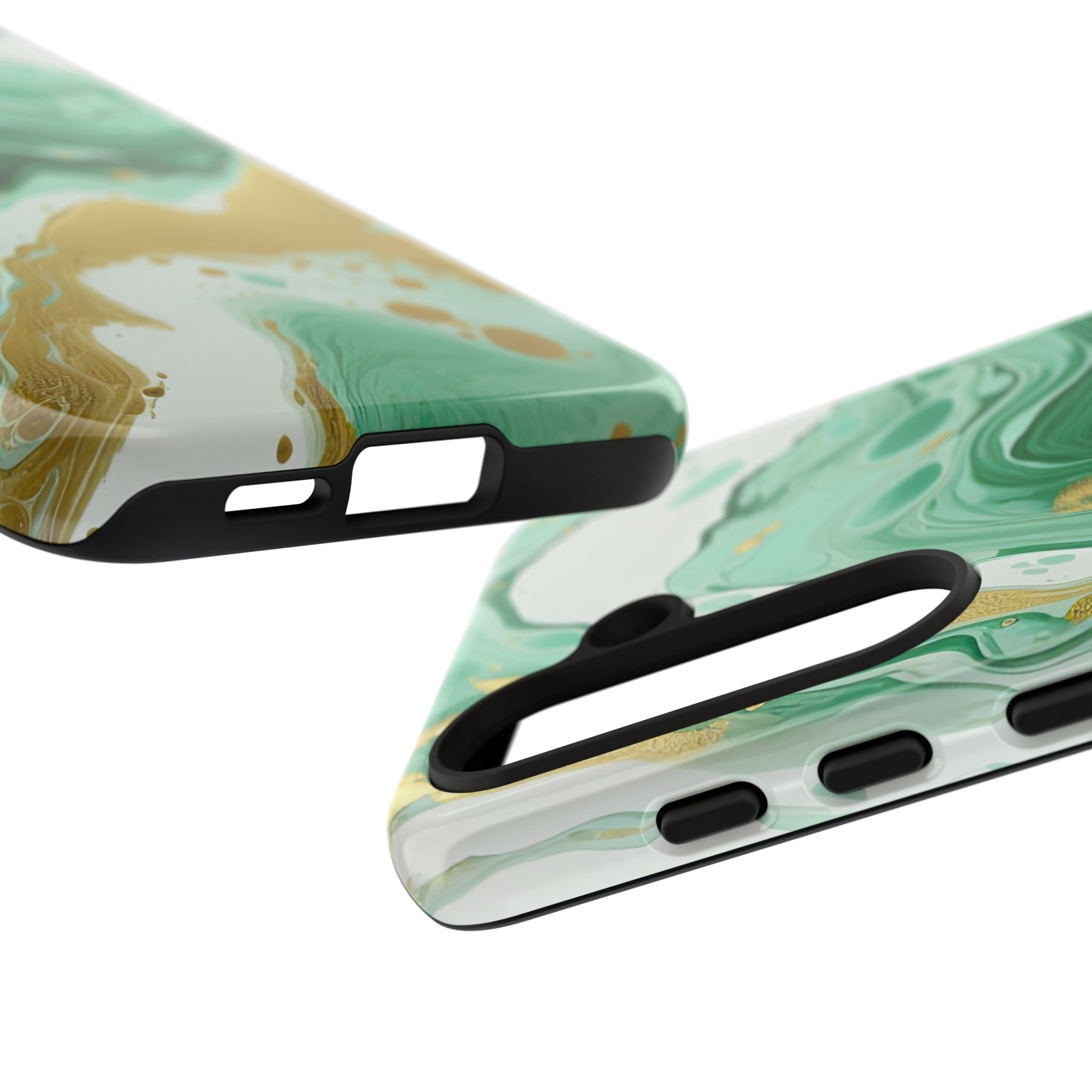 Emerald Gold Marble - Tough Guard Samsung Galaxy Case