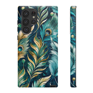 Peacock Feathers - Tough Guard Samsung Galaxy Case