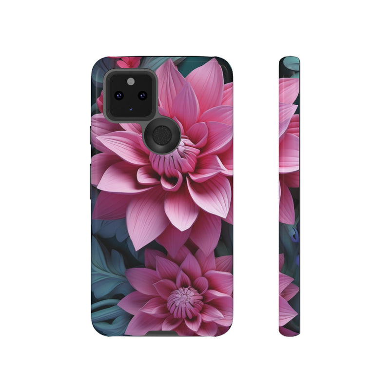 Tropical Pink Flower - Tough Guard Google Pixel Case