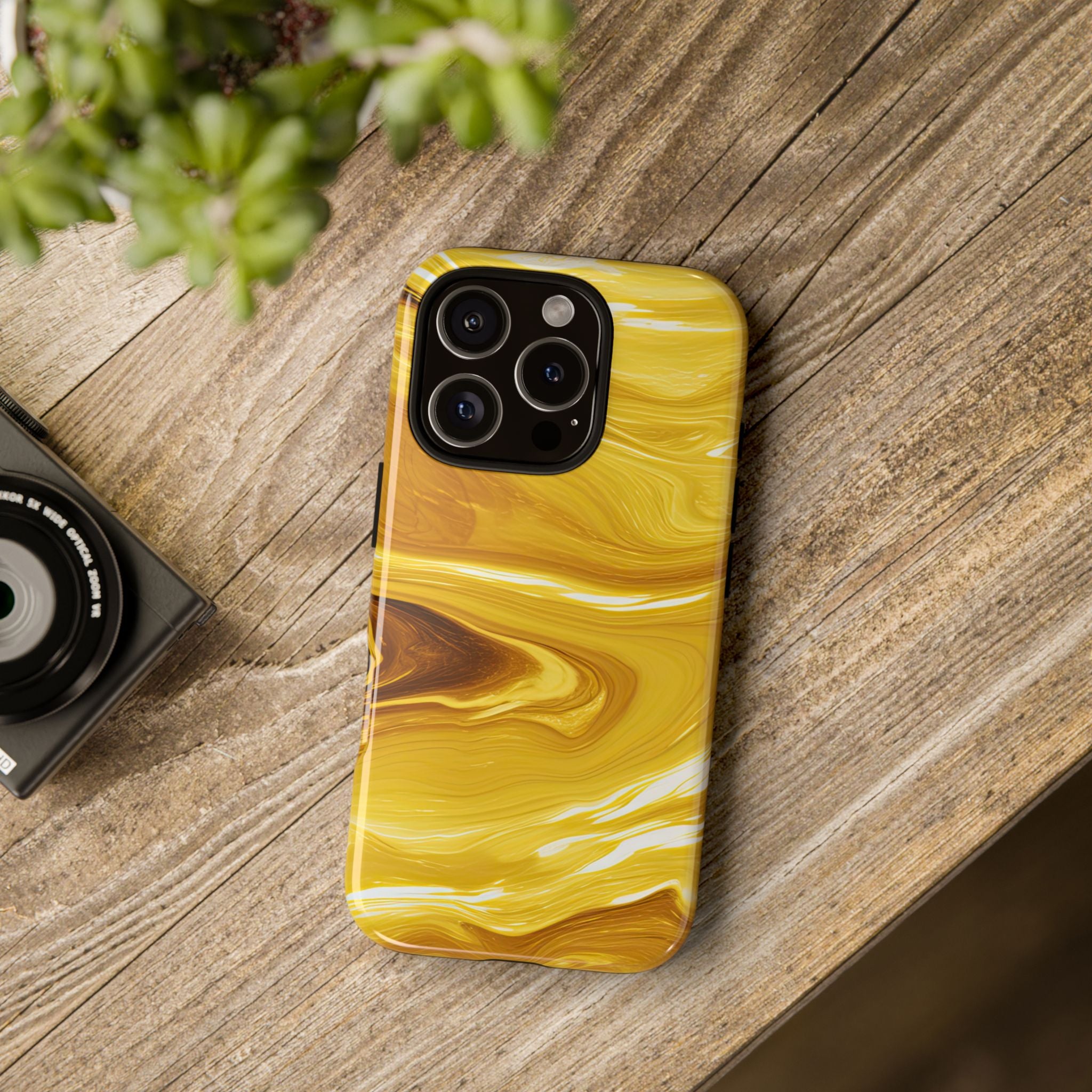 Golden Veil Marble - Tough Guard Apple iPhone Case