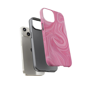 Pink Blush Marble - Tough Guard Apple iPhone Case