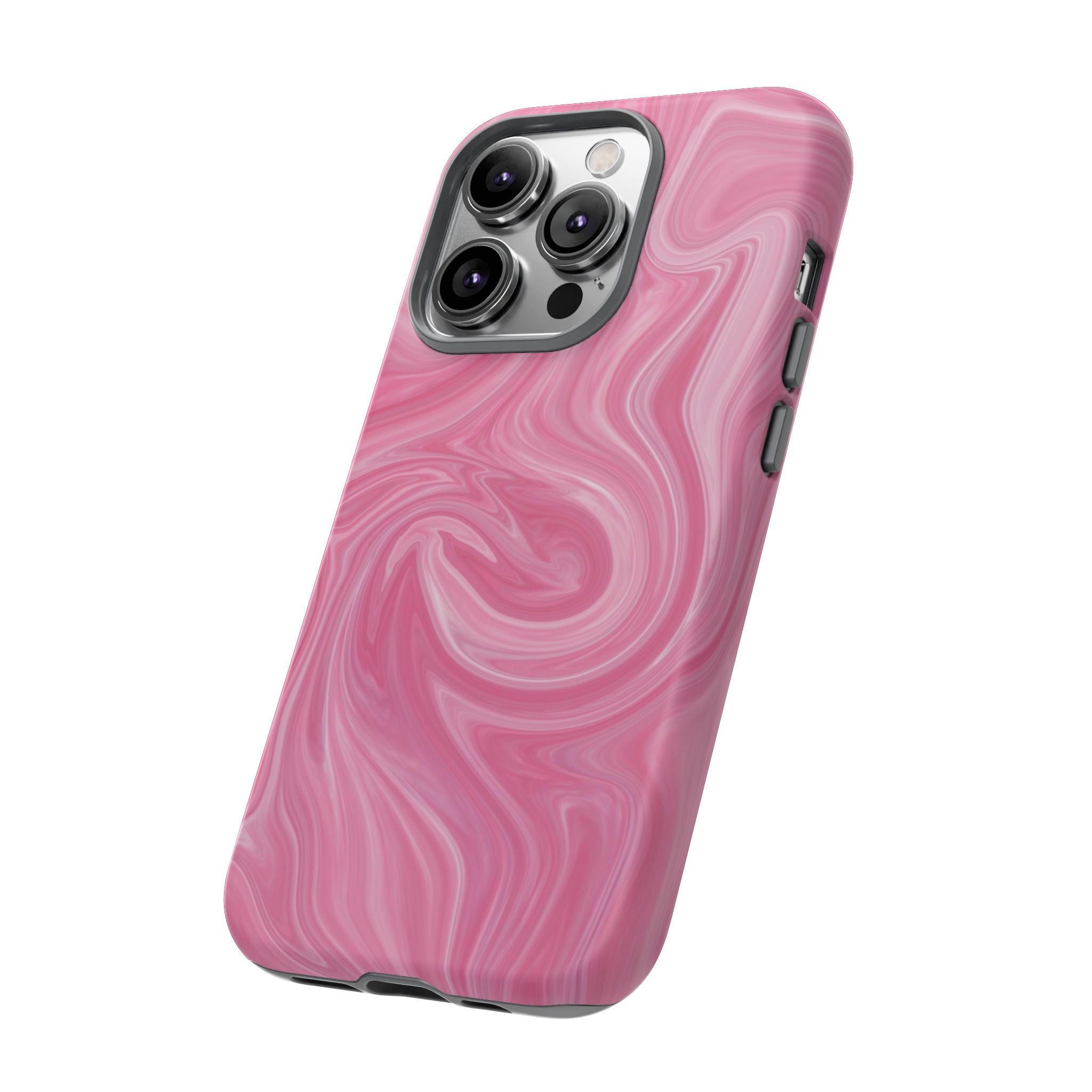 Pink Blush Marble - Tough Guard Apple iPhone Case