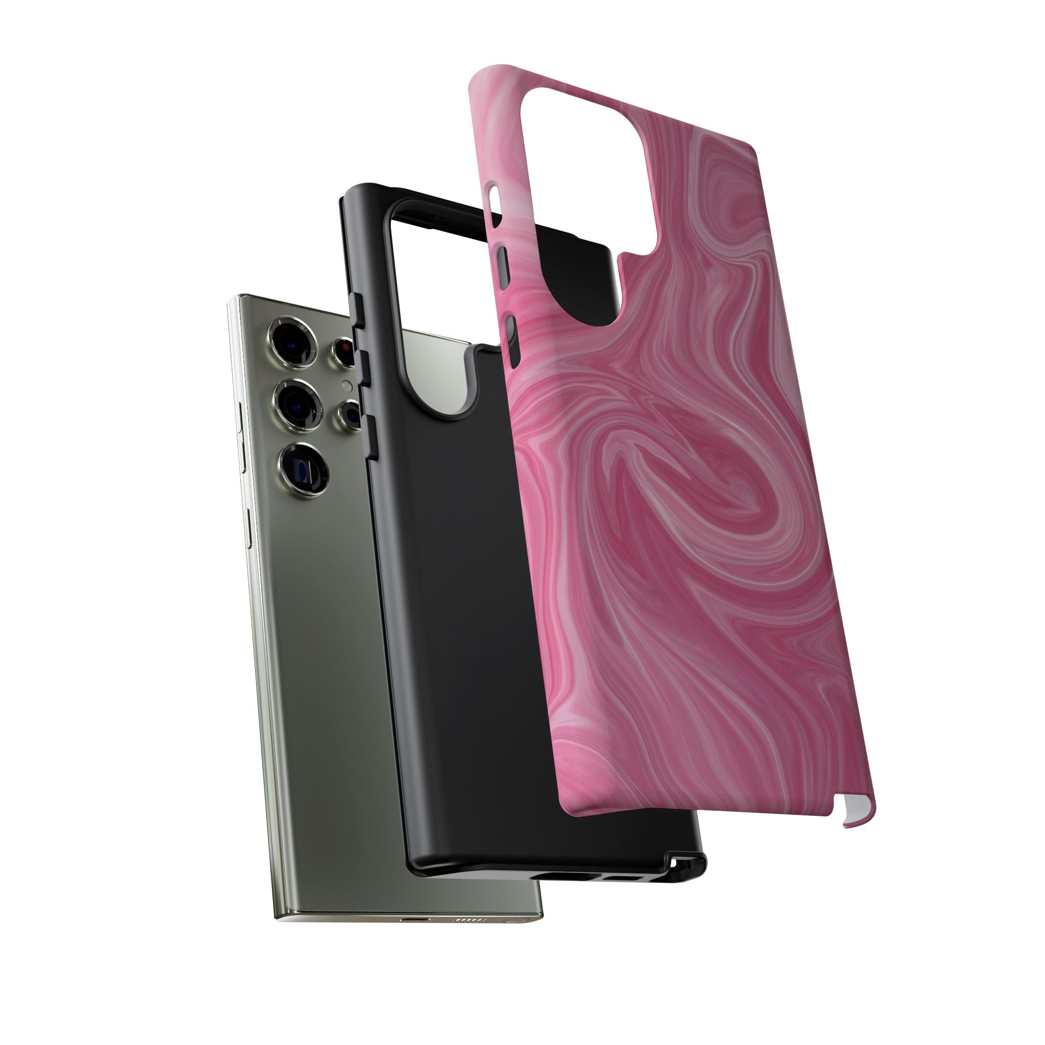 Pink Blush Marble - Tough Guard Samsung Galaxy Case