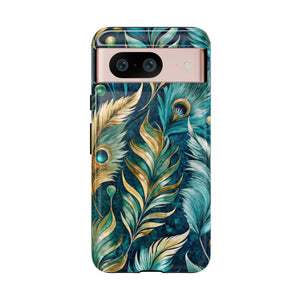Peacock Feathers - Tough Guard Google Pixel Case