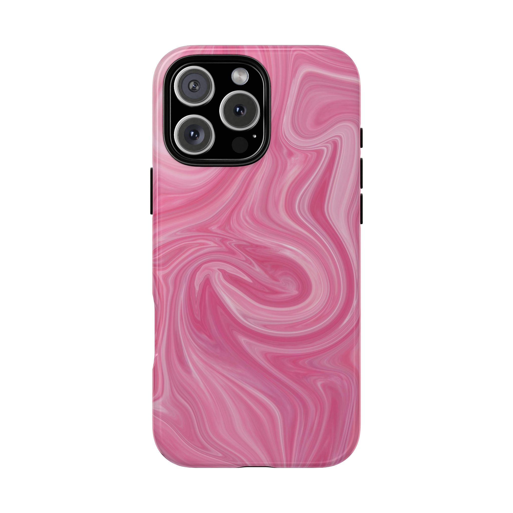 Pink Blush Marble - Tough Guard Apple iPhone Case