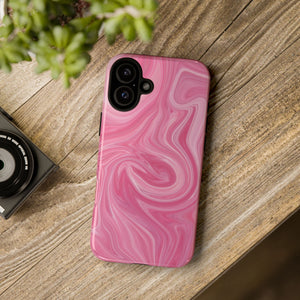 Pink Blush Marble - Tough Guard Apple iPhone Case