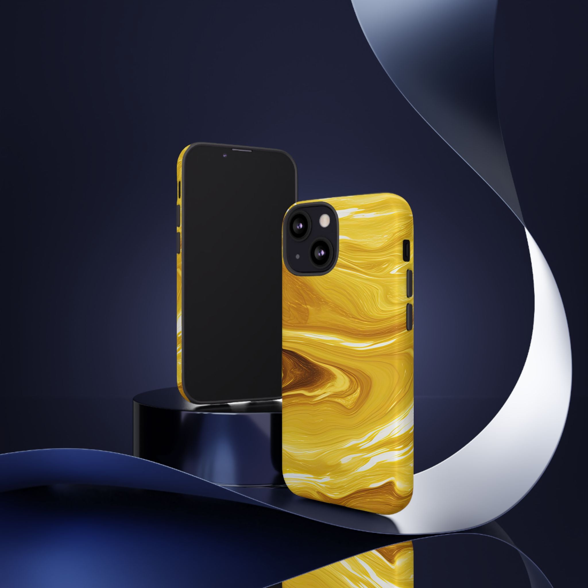 Golden Veil Marble - Tough Guard Apple iPhone Case
