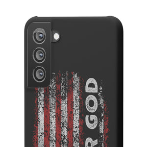 One Nation Under God American Flag - Snap Case Samsung Galaxy Case
