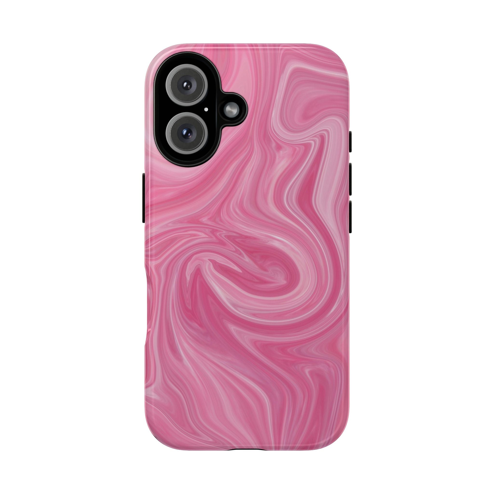 Pink Blush Marble - Tough Guard Apple iPhone Case