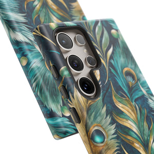 Peacock Feathers - Tough Guard Samsung Galaxy Case