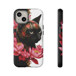 Yin & Yang Mystic Cat - Tough Guard Apple iPhone Case