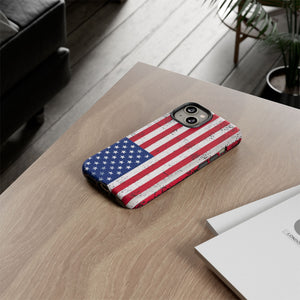 American Flag - Tough Guard Apple iPhone Case