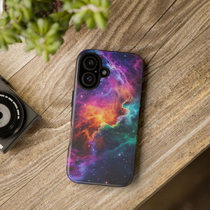 Celestial Aurora Galaxy - Tough Guard Apple iPhone Case