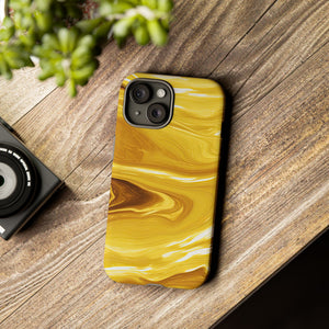 Golden Veil Marble - Tough Guard Apple iPhone Case