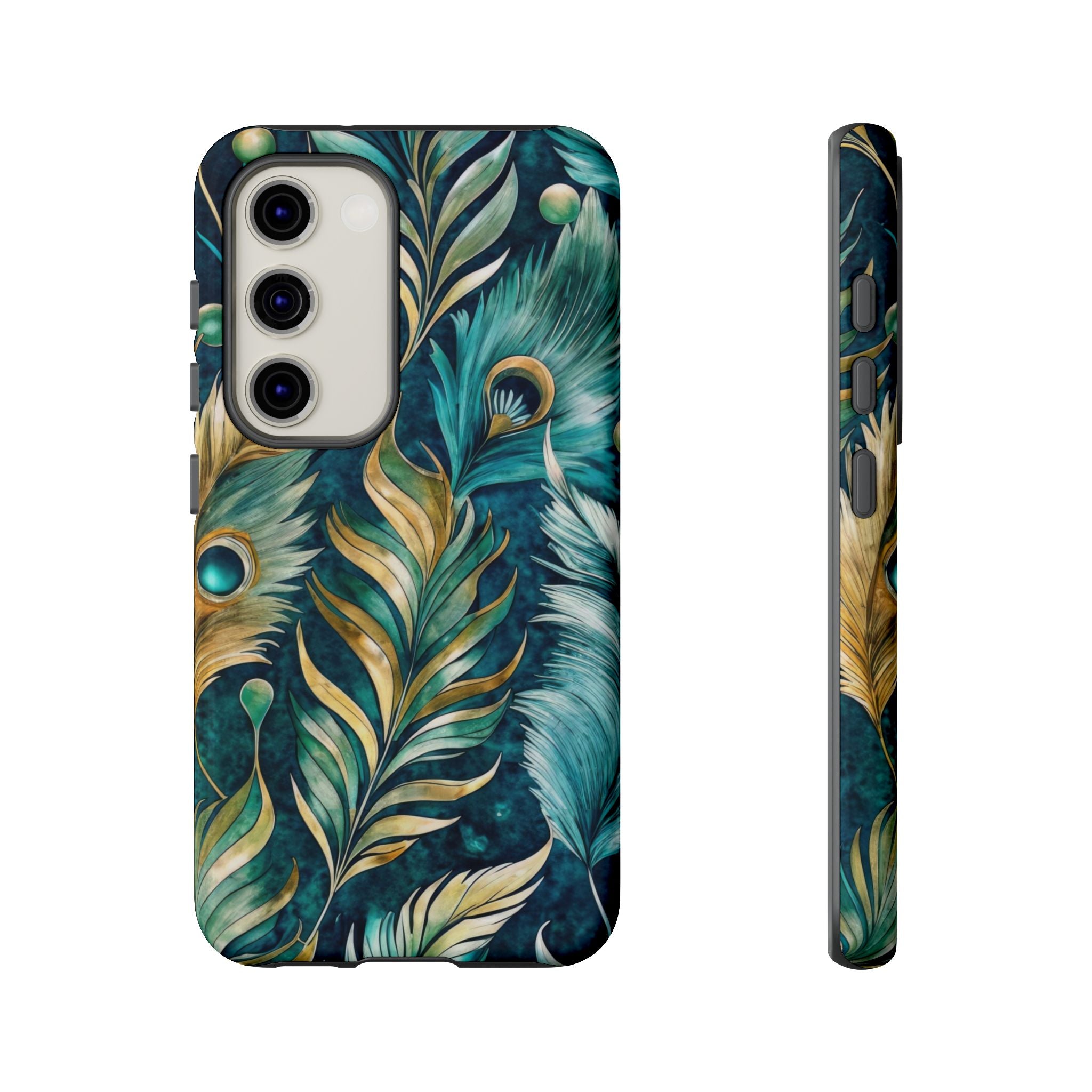 Peacock Feathers - Tough Guard Samsung Galaxy Case
