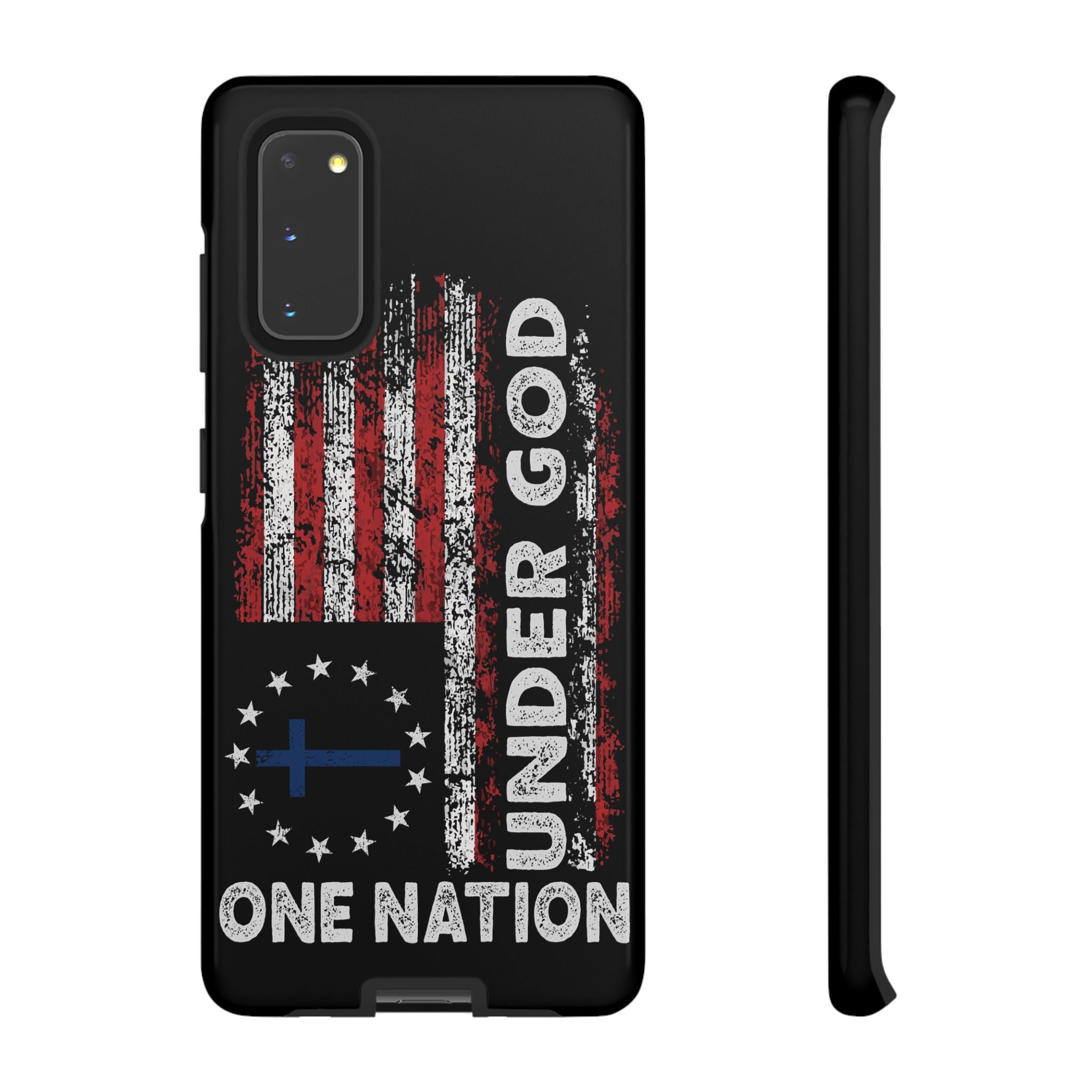 One Nation Under God American Flag - Tough Guard Samsung Galaxy Case