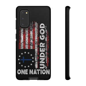 One Nation Under God American Flag - Tough Guard Samsung Galaxy Case