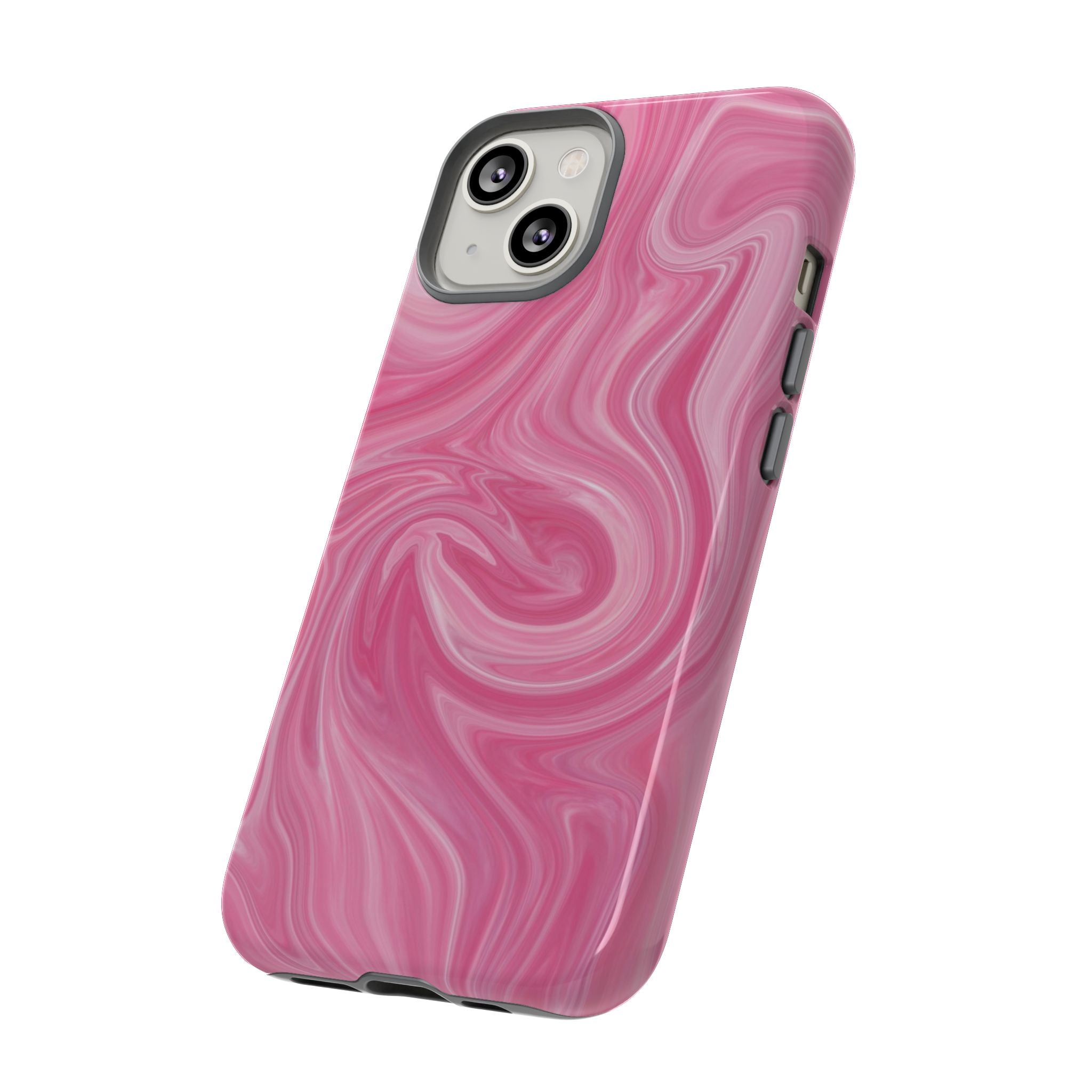 Pink Blush Marble - Tough Guard Apple iPhone Case