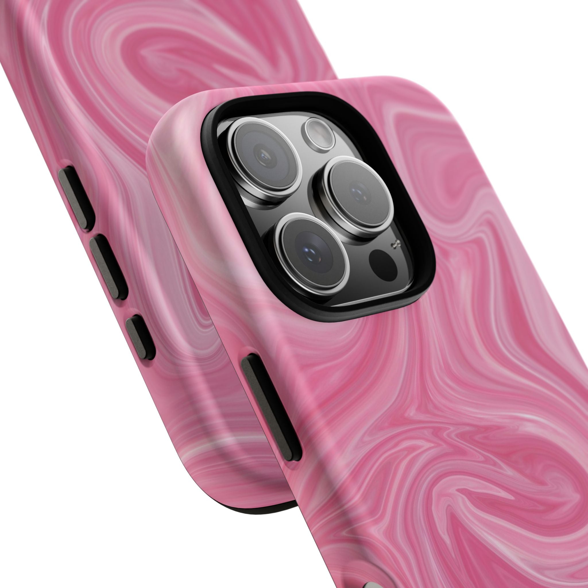 Pink Blush Marble - Tough Guard Apple iPhone Case