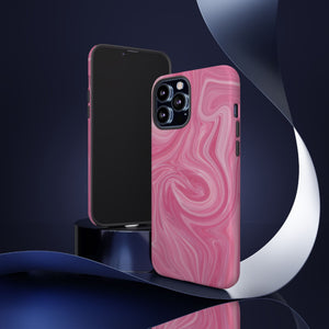 Pink Blush Marble - Tough Guard Apple iPhone Case