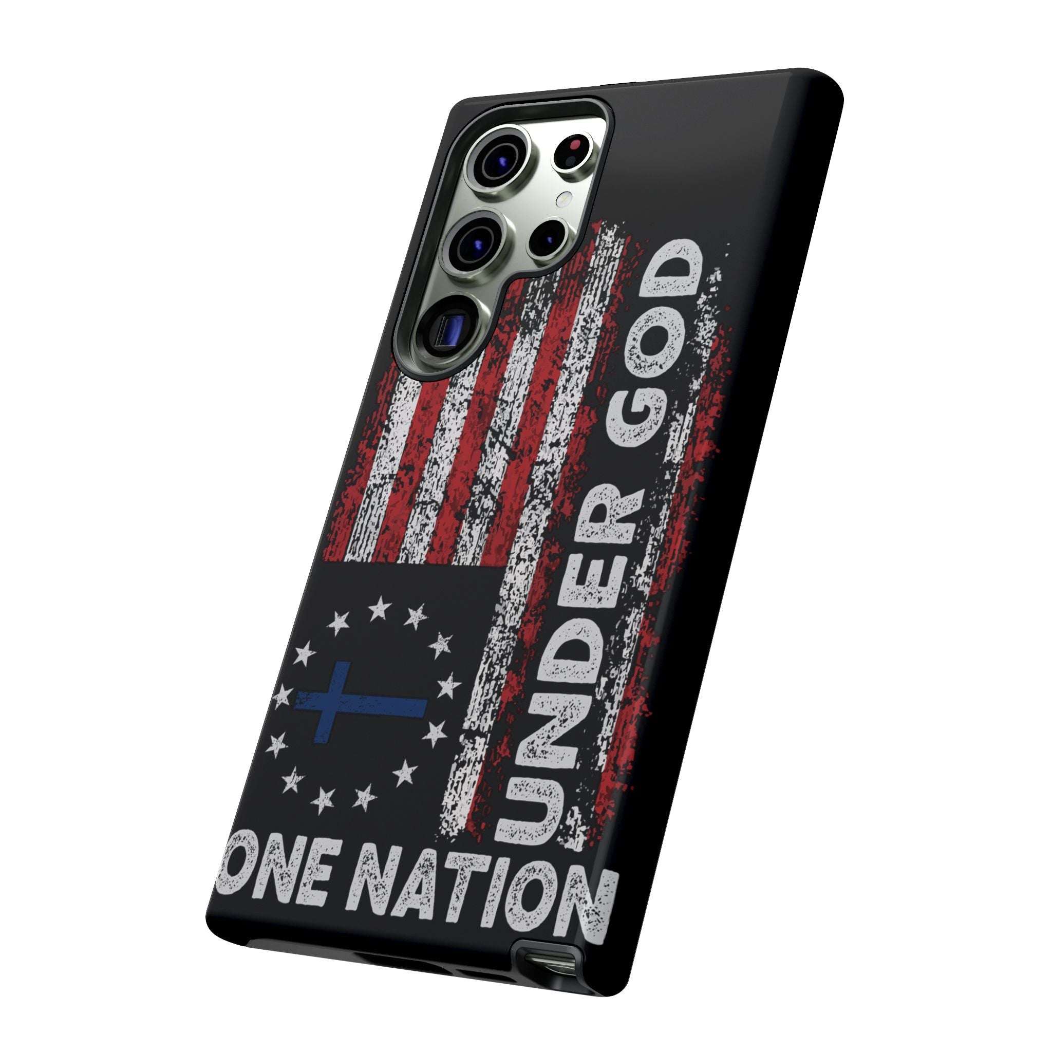 One Nation Under God American Flag - Tough Guard Samsung Galaxy Case