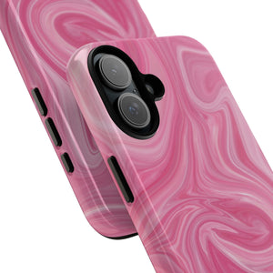 Pink Blush Marble - Tough Guard Apple iPhone Case