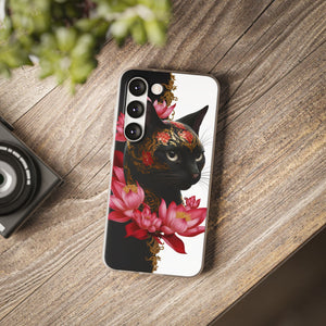 Yin & Yang Mystic Cat - Flexi Case Samsung Galaxy Case