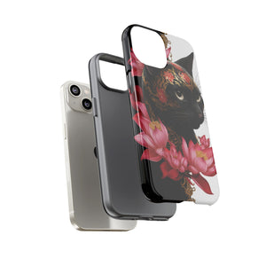 Yin & Yang Mystic Cat - Tough Guard Apple iPhone Case