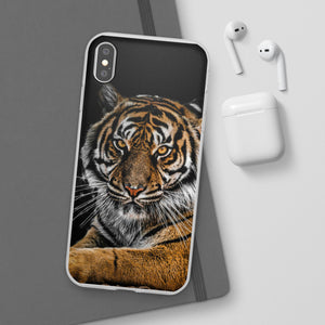 Tiger Eye - Flexi Case Apple iPhone Case